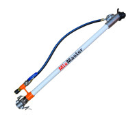 Розчинний пістолет штукатурний поворотний DN25 B100 М1" 30 град. MixMaster
