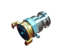Соединение переходное для промывания шлангов Camlock P1" - GEKA