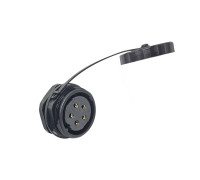 Роз'єм (конектор, фішка) компресора штукатурної станції MixMaster MM220V-MM220/380V (гніздо на панель)