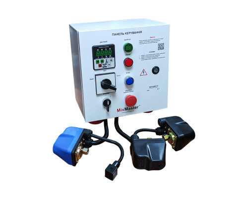 Панель керування штукатурної станції MixMaster MM220V Стандарт в зборі з реле