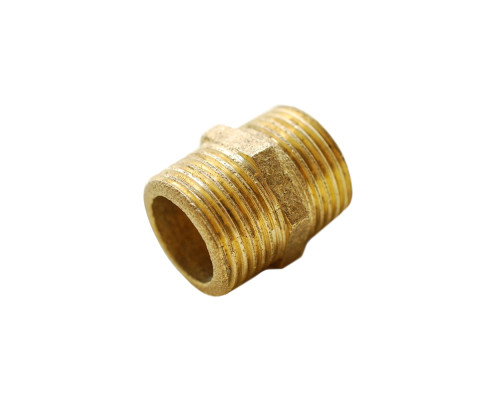 Ніпель 3/8" РЗ/РЗ латунь