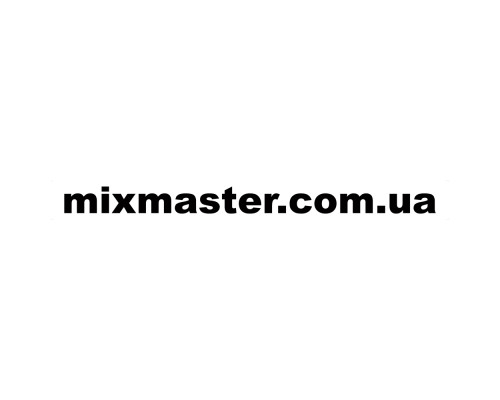 Наклейка штукатурної станції "mixmaster.com.ua"