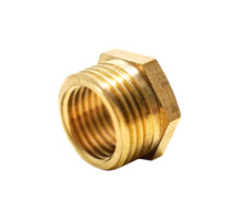 Футорка 3/8"-1/4" РЗ/РО латунь