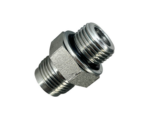 Ниппель редукционный 7/8"-1/2" РЗ/РЗ 19BSP/14BSP сталь цинк