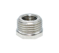 Футорка 3/4"-1/2" РЗ/РВ латунь никель