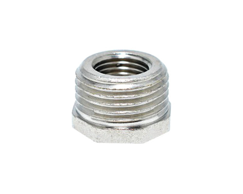 Футорка 3/4"-1/2" РЗ/РВ латунь никель