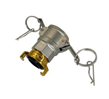 З'єднання перехідне для промивання шлангів Camlock M1" - GEKA
