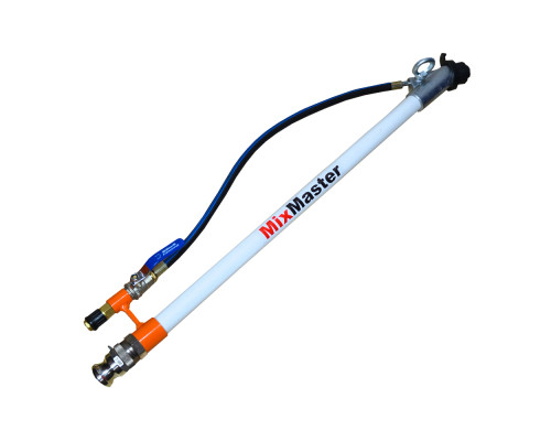 Розчинний пістолет штукатурний поворотний DN25 F100 P1" 30 град. MixMaster